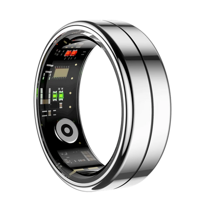 R4 Smart Ring for Men & Women, Android Compatible, 5ATM Waterproof, Health & Sleep Monitor