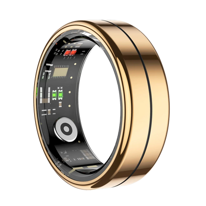R4 Smart Ring for Men & Women, Android Compatible, 5ATM Waterproof, Health & Sleep Monitor
